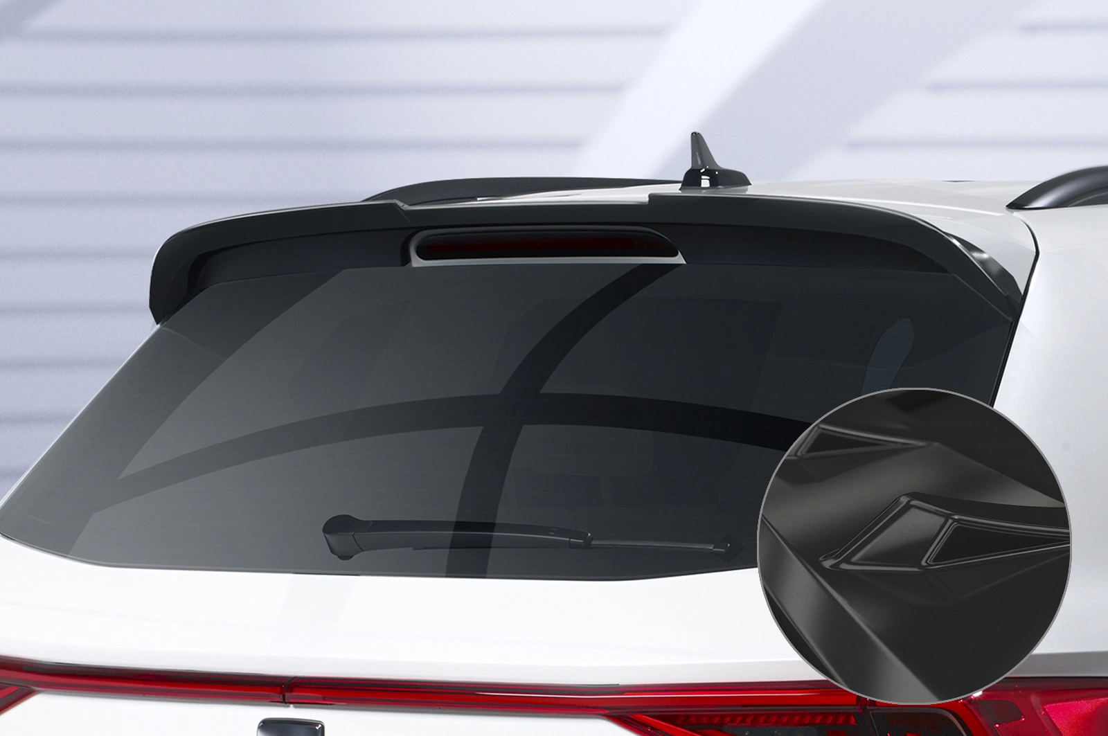 Achterspoiler Seat Tarraco glans zwart 2018–
