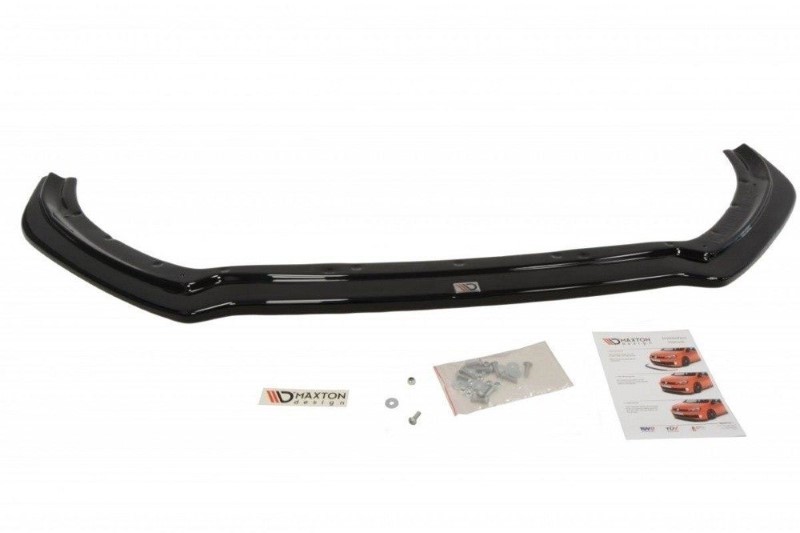 Voorspoiler Ford Focus RS Mk3 V.4 Glanzend Zwart