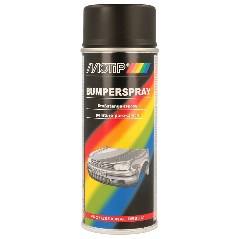 Motip Bumperlak - Zwart - 400ml