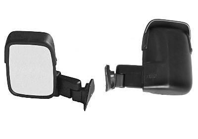spiegel, korte arm (7 cm), rechts Ford Transit, 1986-1994