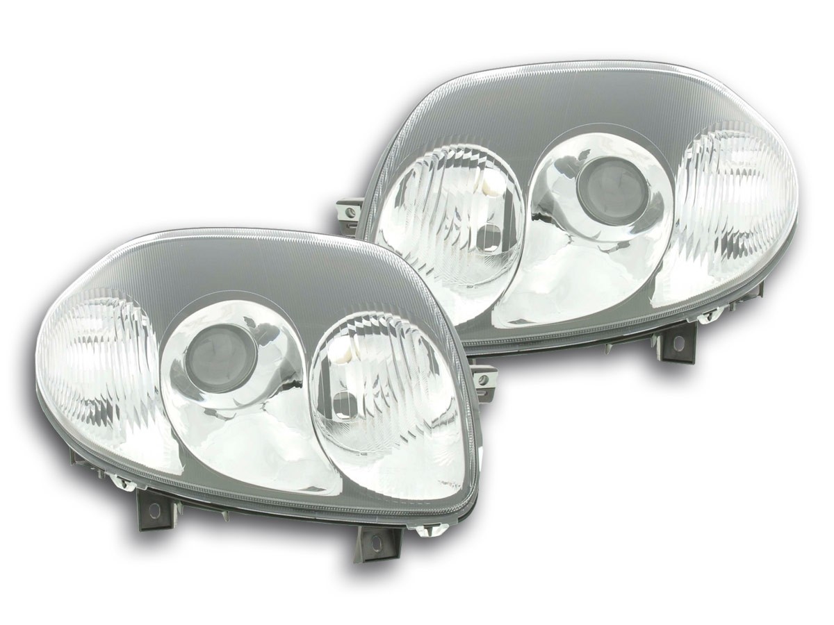 Faros Renault Clio B negro