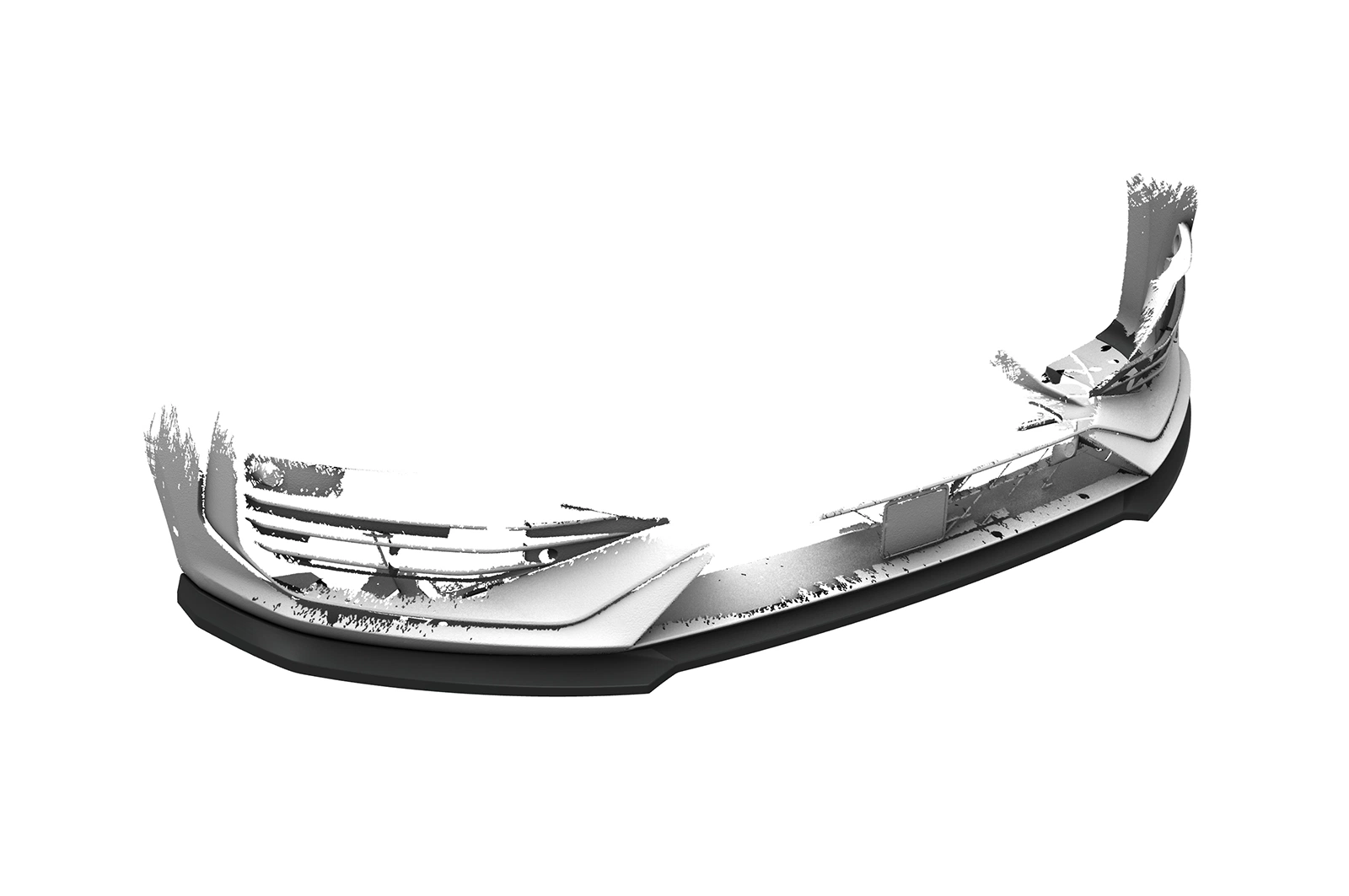 Voorspoiler Cupra Leon 4 (Typ KL) Glans Zwart van CSR Automotive (2020-)