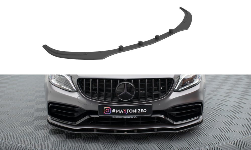 Voorspoiler Street Pro Mercedes AMG C63 Sedan / Estate FL Maxton