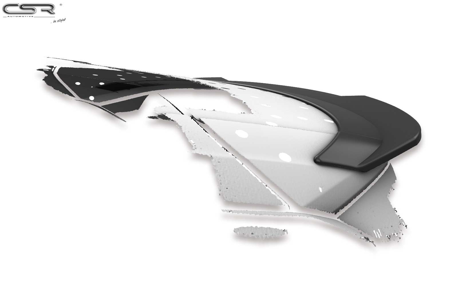 Achterspoiler Audi Q2 (2016–2020) Glans Zwart – CSR Automotive