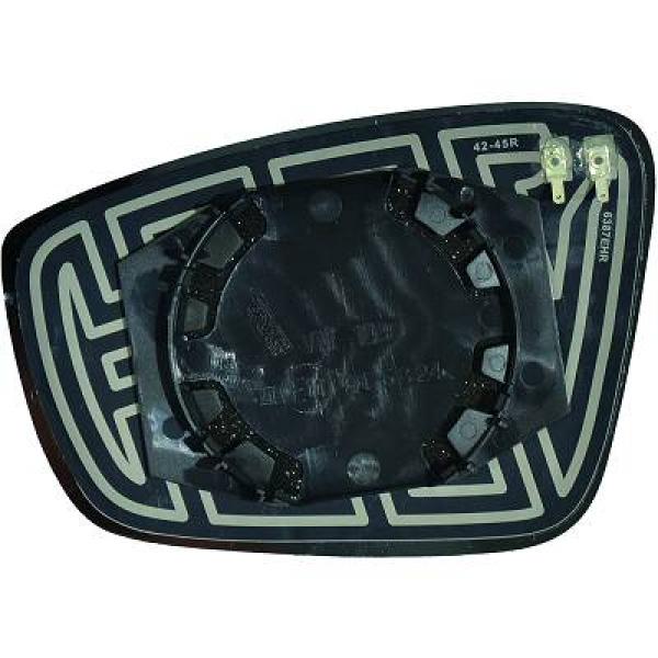 Spiegelglas Links VW UP;Seat Mii