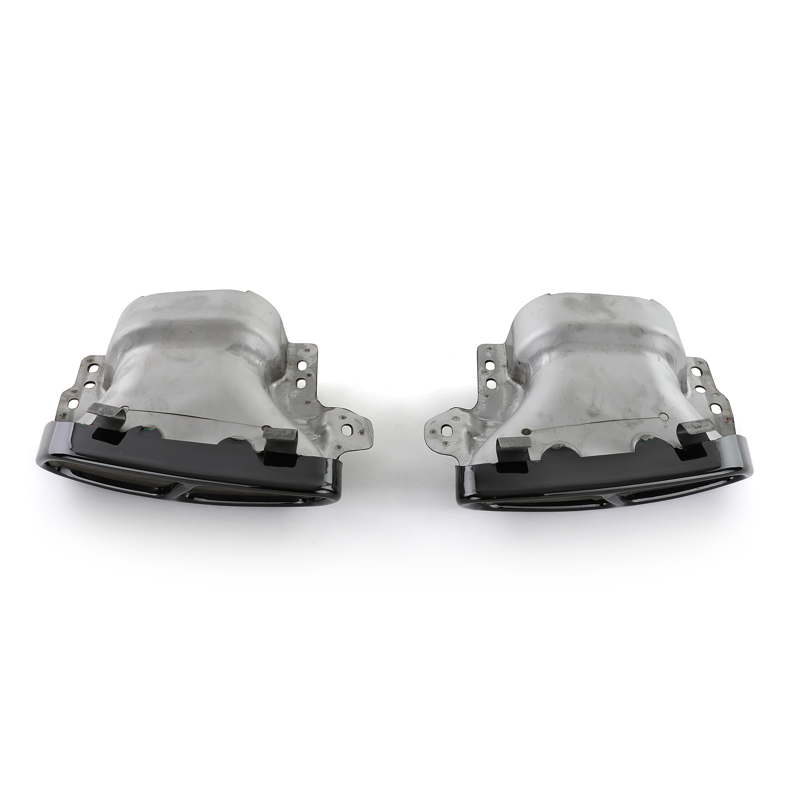 Uitlaat Sierstukken Mercedes A-Class W176 CLA W117 C117 (2012-2018) A45 CLA45 Zwart