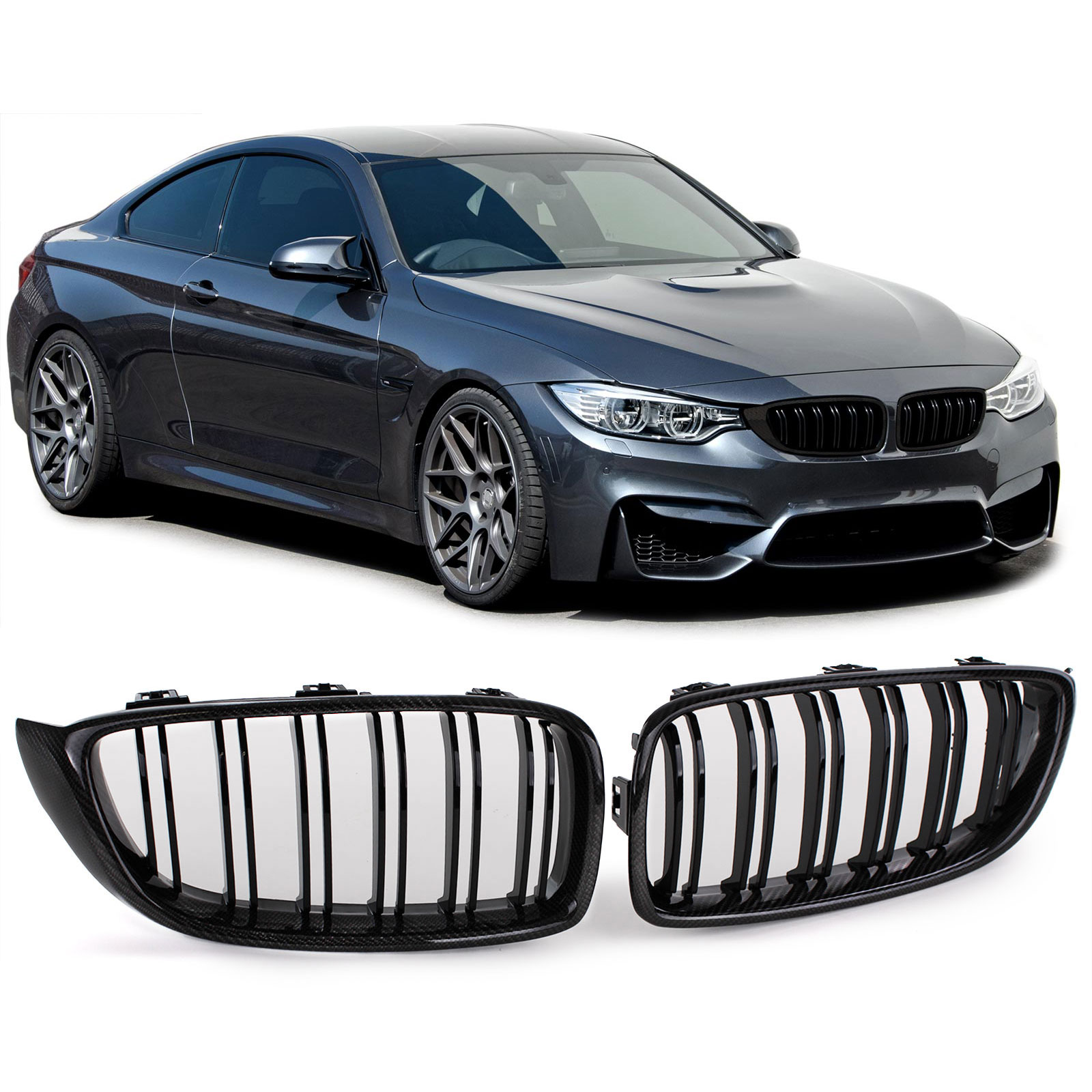 Grill Nieren BMW 4-Serie F32/F33/F36 piano black