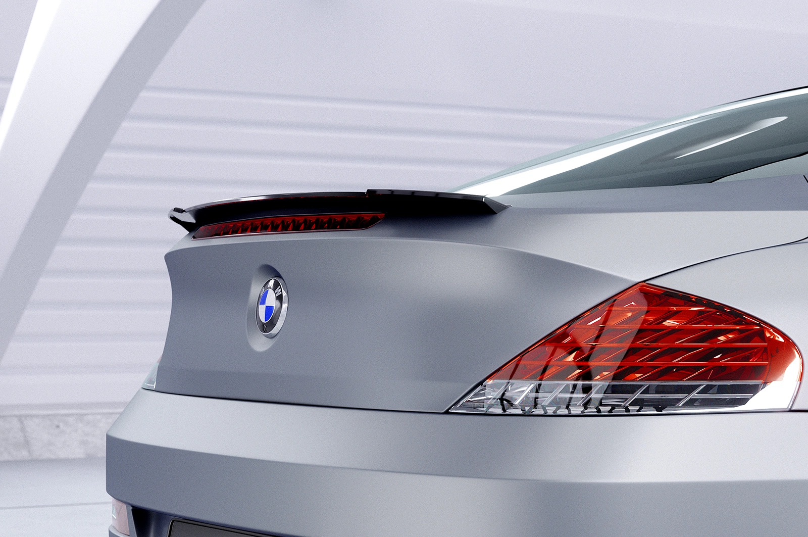 Achterspoiler BMW 6‑Serie E63/E64 glans zwart 2003–2010