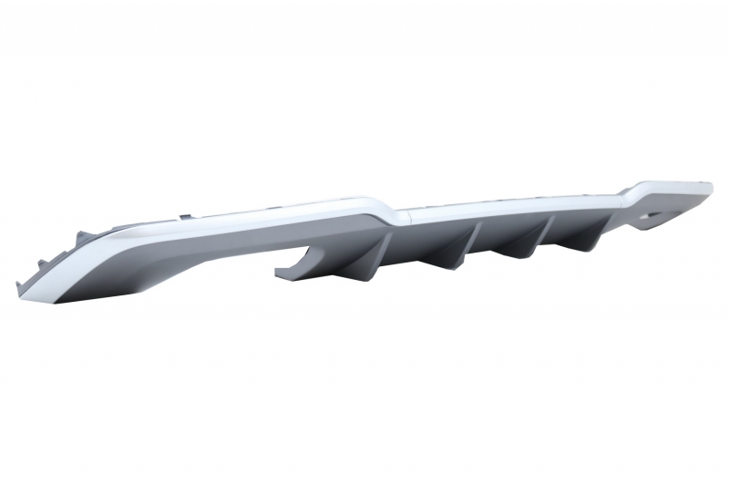 Audi A3 8V Sedan Facelift (2012-up) Achterbumper Diffuser + Tips