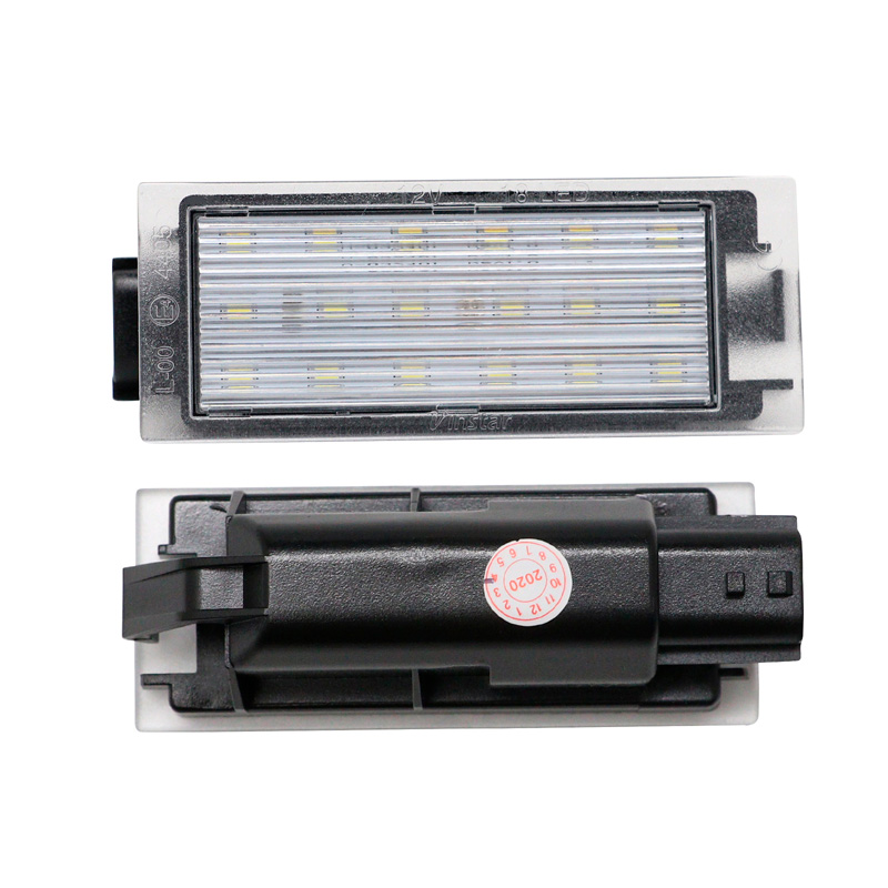 Set LED Nummerplaatverlichting  Smart ForTwo (453) 2014-