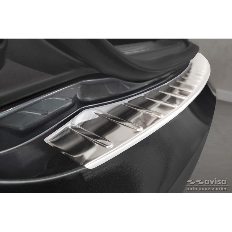 RVS Achterbumperprotector  Tesla Model S 2012- 'Ribs'