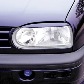 Koplampspoilers VW Golf III / cabrio ABS