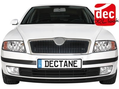 Faros Skoda Octavia 05-09 Dayline Los ojos del Diablo HID cromo