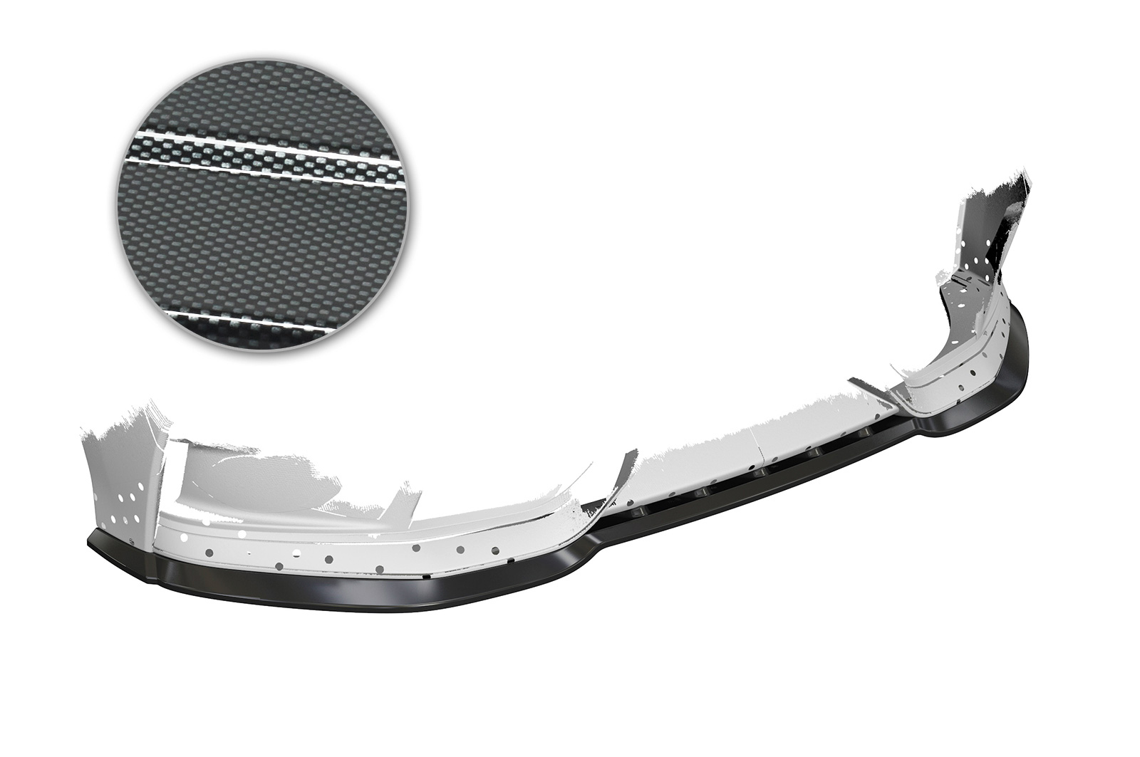 Voorspoiler Nissan 370Z Nismo ABS Carbon