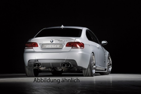Achterbumperaanzet BMW 3 serie E92 335i Coupe Carbon look