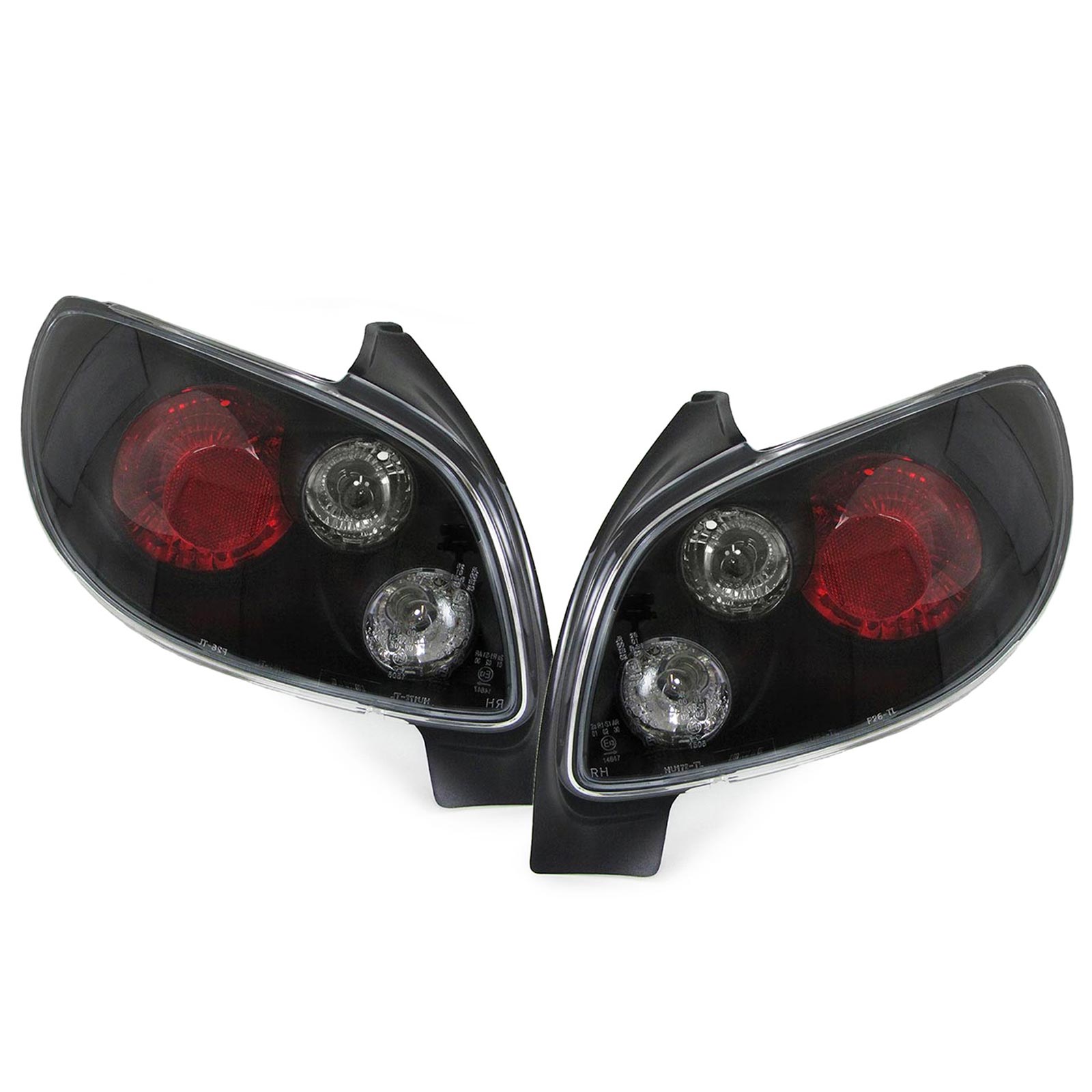 Luces traseras Peugeot 206 Lexus look negro