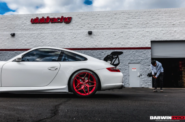 Porsche 911 997 Carrera/S GT4 Style Carbon Spoiler 2005-2012
