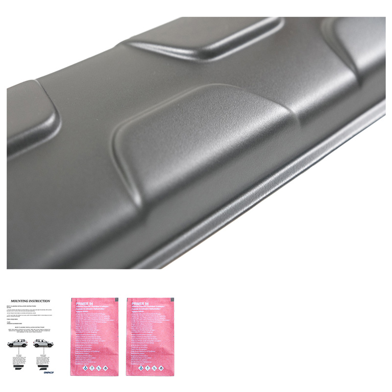 Deurpanelen  Dacia Duster I 2010-2017 (Off-Road) - Matzwart