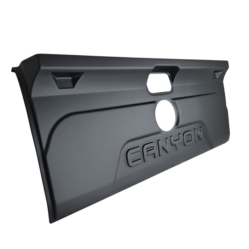 Achterklepcover  Volkswagen Amarok MK1 2010-2022 - Versie 2 - Matzwart