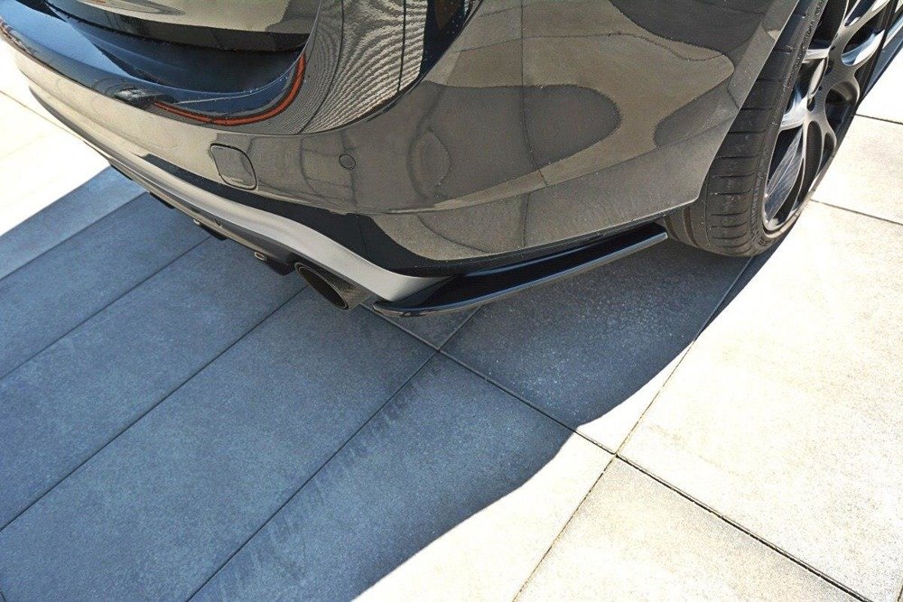 Achterdiffuser Volvo V60 Polestar Facelift Zwart Glans  L + R