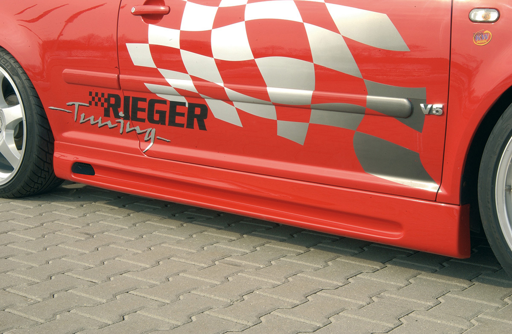 Zijskirts VW Golf IV Rieger met uitsnede