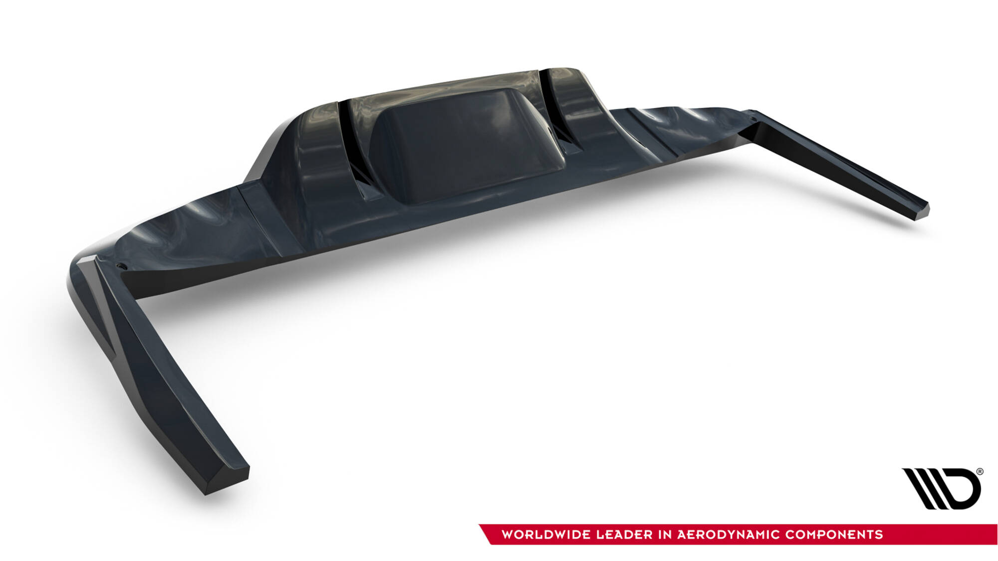 Achter Diffuser Mercedes-AMG GLC 43 X254 Maxton Glanzend zwart