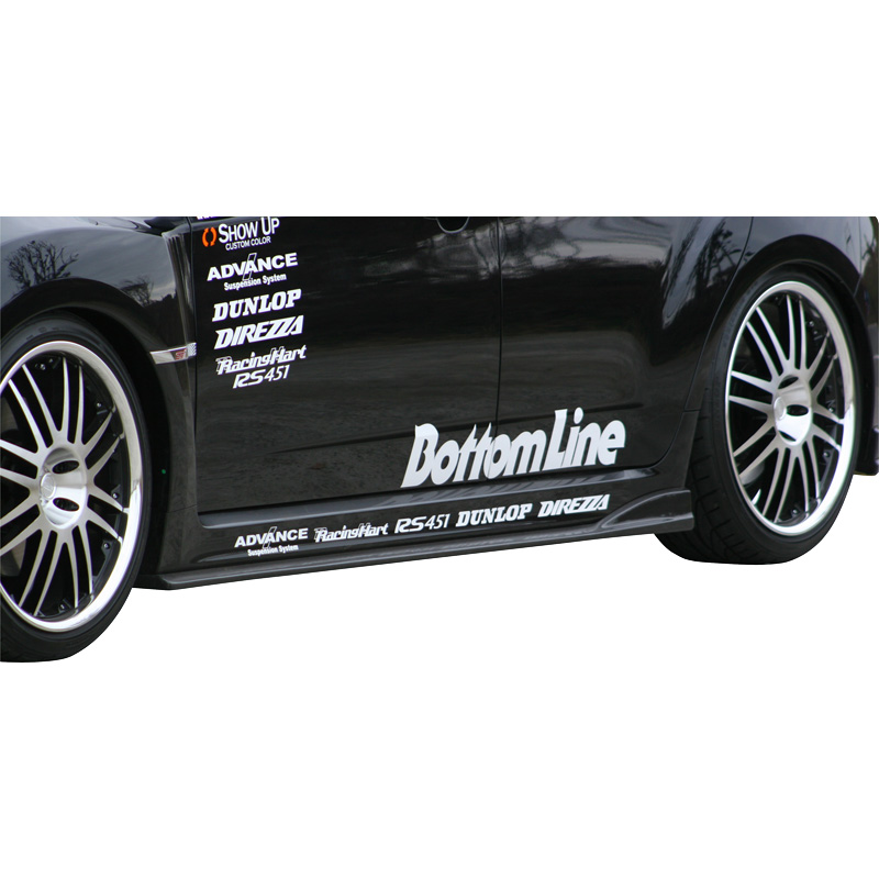 Chargespeed Sideskirts  Subaru Impreza WRX STi 2008- Bottomline (FRP)