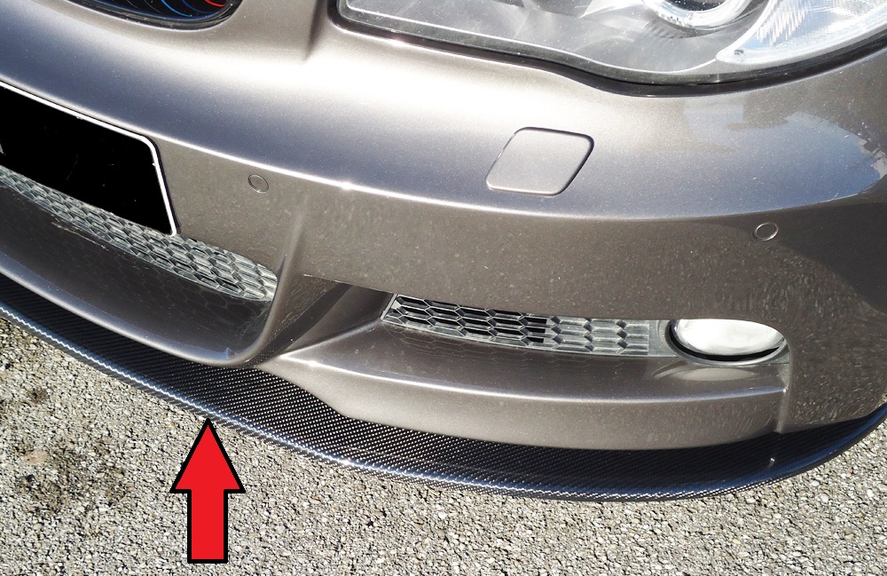 Rieger splitter BMW 1 serie-Carbon