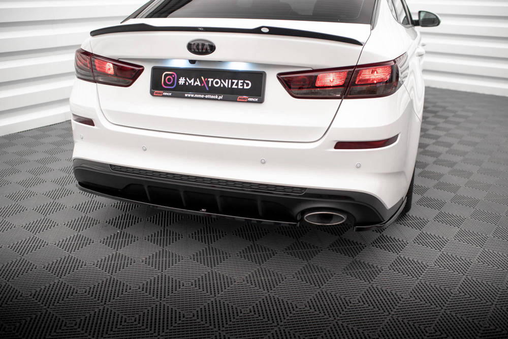 Diffuser Kia Optima Facelift 2018 - 2020 Maxton Glans Zwart