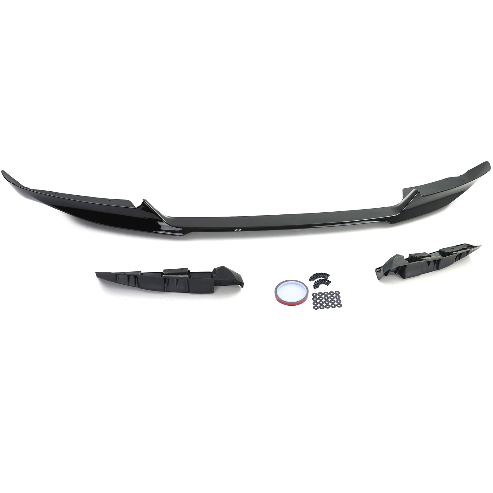 Voorspoiler BMW X6 F16 14-19 Performance Look Glans Zwart
