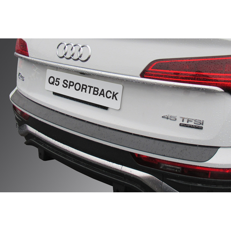 ABS Achterbumper beschermlijst  Audi Q5 Sportback 2020- Zwart
