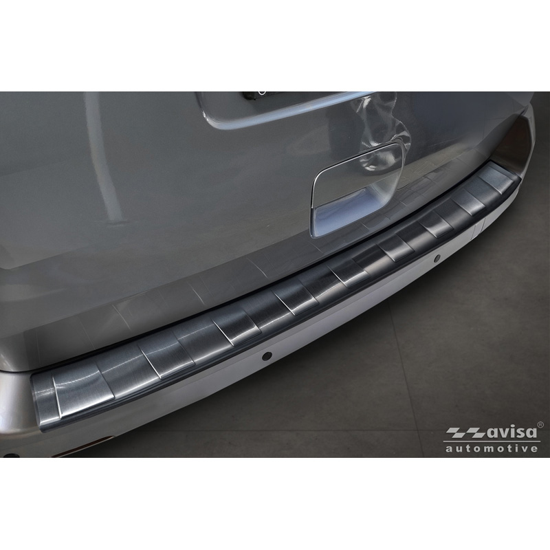 Avisa Zwart RVS Achterbumperprotector  Citroën Space Tourer & Jumpy 2016- / Peugeot Traveller & Expert 2016- / Toyota Proace Verso 2016- / Opel Vivaro & Zafira Life 2019-
