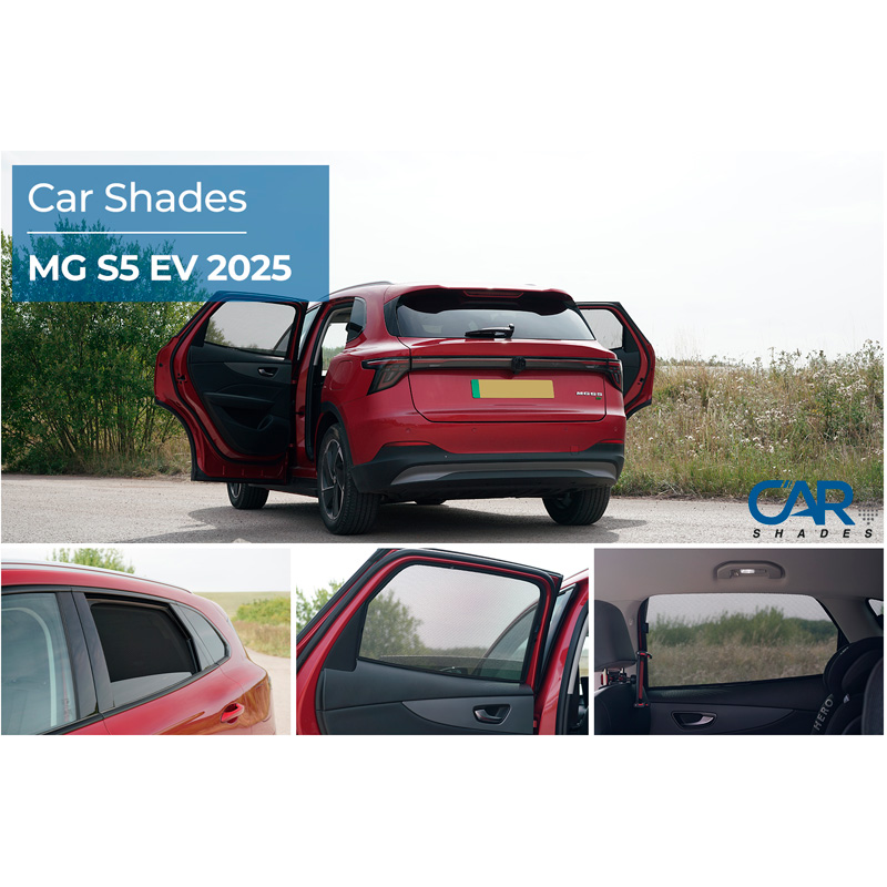 Set Car Shades (achterportieren)  MG S5 (EV) 2025- (2-delig)