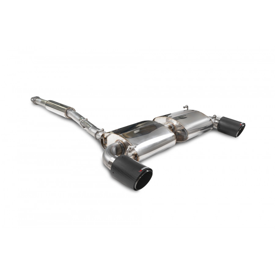 Subaru BRZ ZD8 Resonated secondary cat-back system Scorpion