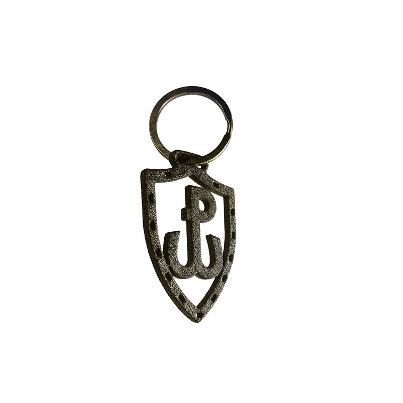 RVS sleutelhanger - 'Kotwica symbool / Schild' (Goud)