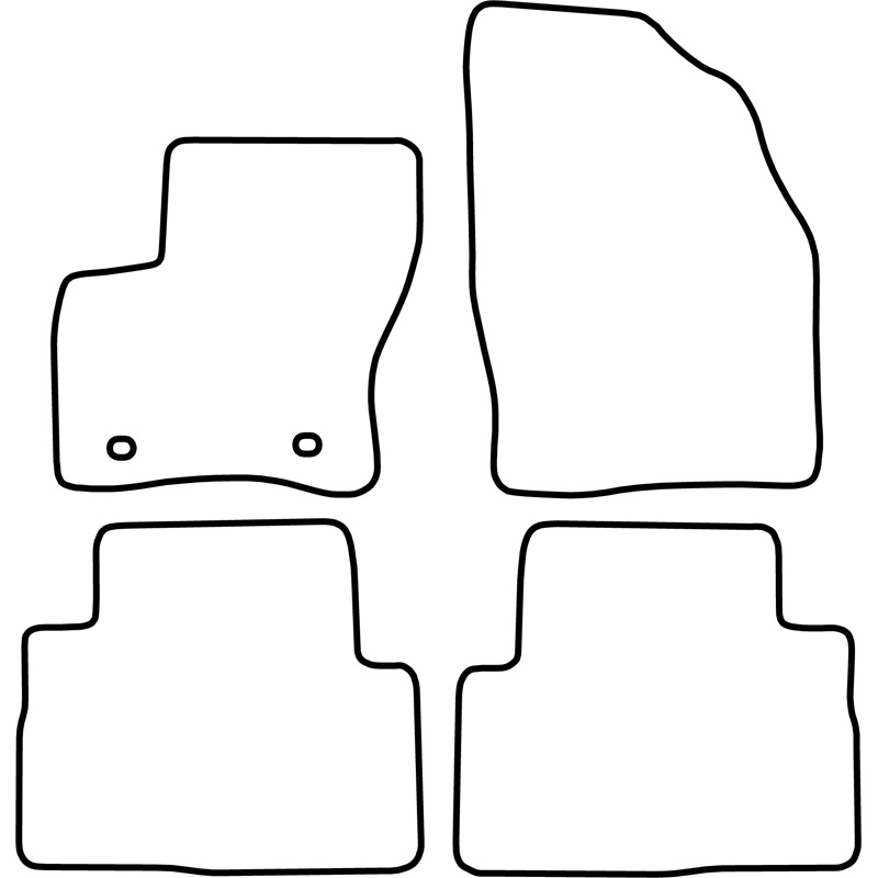 Automatten Ford Kuga 5/08-