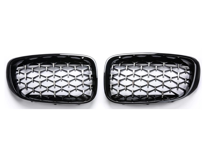 Glanzend zwarte Grills BMW 3-Serie GT F34 2013-2016