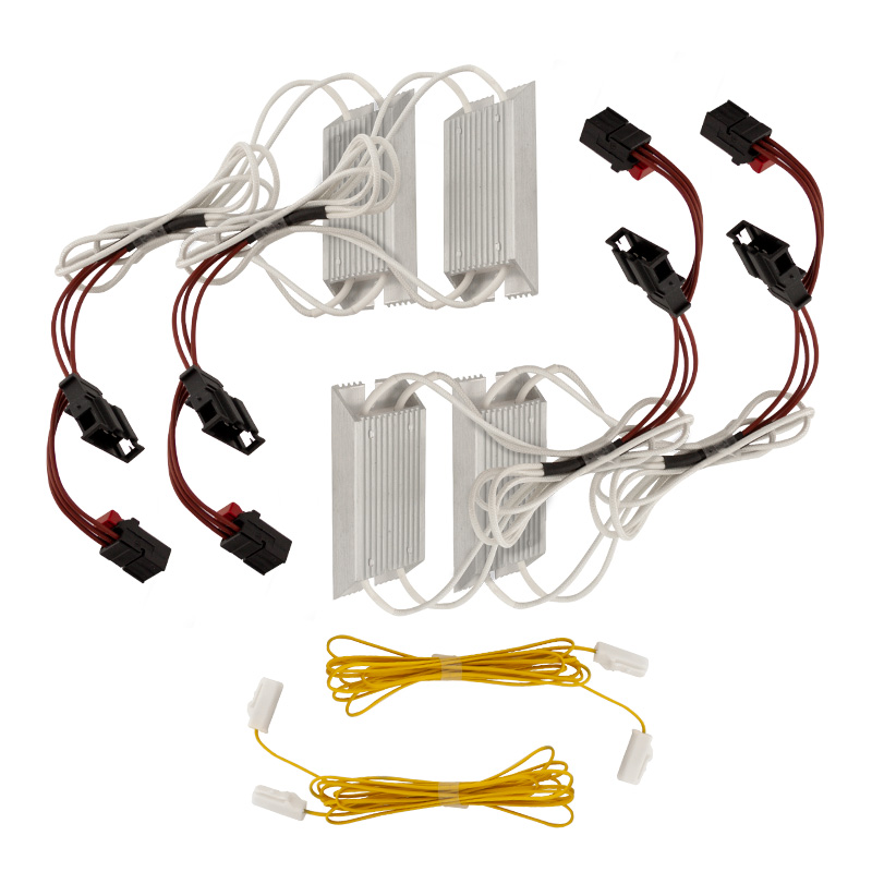 Set R-Look LED Achterlichten  Volkswagen Golf VI 2008-2012 excl. Variant - Rood/Helder/Rookgrijs - incl. Dynamic Running Light