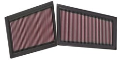 K&N Inlegfilter Mercedes R280 3.0 6/2006-09