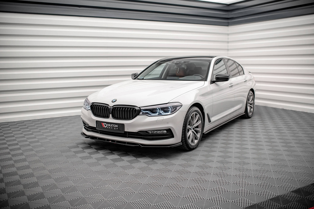 Zijskirts BMW 5-Serie G30 Maxton Glans Zwart