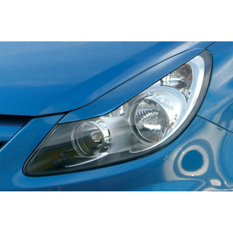Koplampspoilers Opel Corsa D 06 -