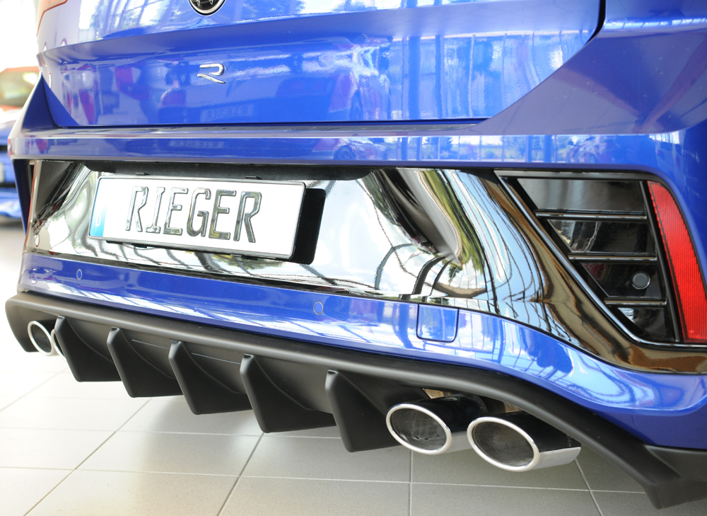 Achterdiffuser (for cars with hitch) VW T-Roc R (A1): 01.2022