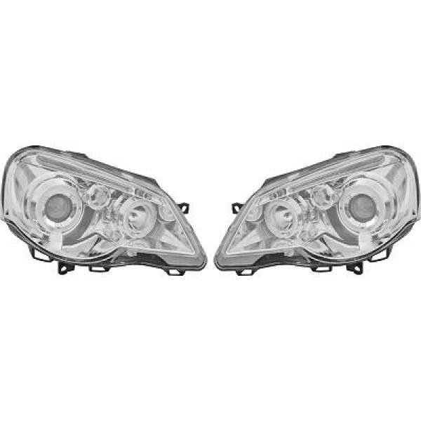 Headlights VW Polo 9N3 05-09