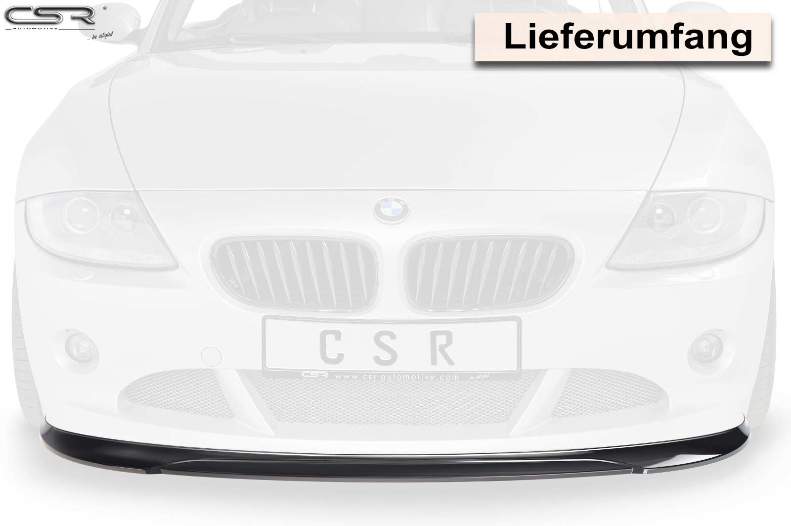 Voorspoiler BMW Z4 E85 Glans Zwart