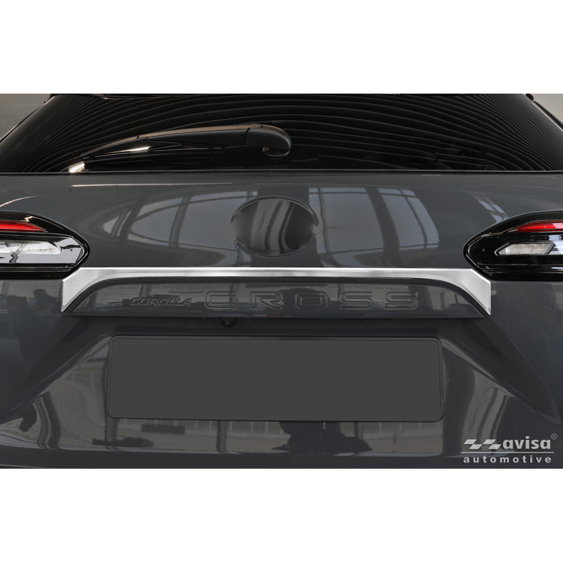 Avisa Geborsteld RVS Kofferbak Sierlijst  Toyota Corolla Cross 2020-2025 & Facelift 2025-