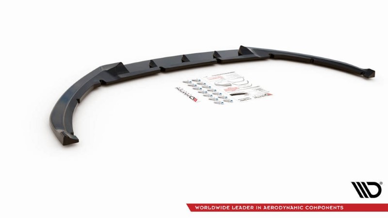 Voorspoiler Ford Focus ST Mk3 FL V.4 Glanzend Zwart