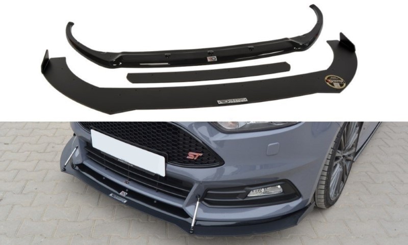 Hybride Voorspoiler V.2 Ford Focus ST Mk3 FL
