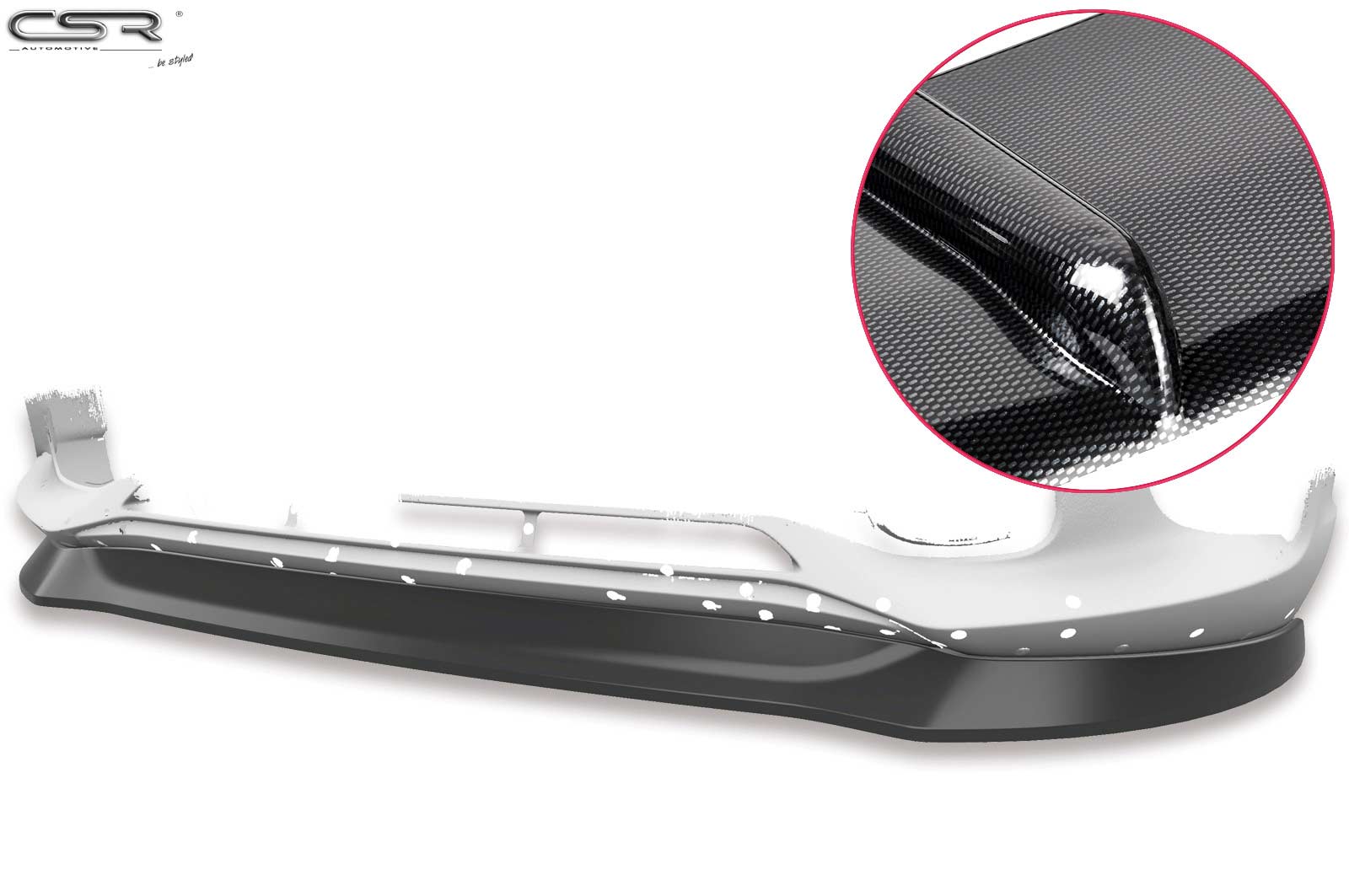 Voorspoiler KIA Picanto GT-Line (JA) Carbon Look