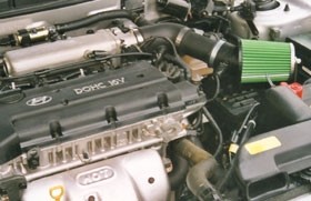 GREEN kit Hyundai Coupé 2.0i 16V 102kw (RD) met luchtmeter