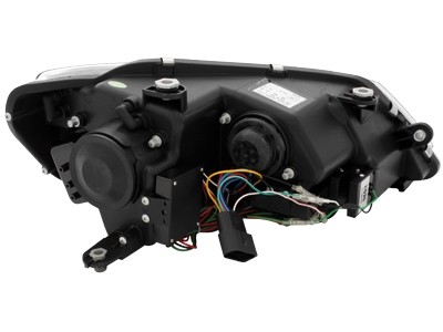 Headlights VW Jetta 11+ DRL black